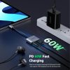 UGREEN USB-C 3,5 mm Jack és Töltő Adapter – 2 az 1-ben, PD 60 W Gyorstöltés