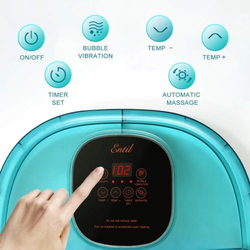 ENTIL F-BATH-88 elektromos lábfürdő masszázsfunkcióval és hőmérséklet-szabályozással
