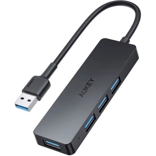 AUKEY CB-H39 4-Portos USB 3.0 HUB – Vékony, Könnyen Hordozható Kivitel