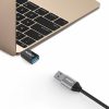 AUKEY CB-A1 USB 3.0 - USB-C Adapter, Fekete