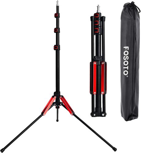 FOSOTO 192 cm Állítható Fotóállvány
