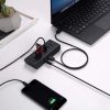 AUKEY CB-H19 7-Portos USB Hub, 4 USB 3.0 és 3 AiPower Töltőport, 36W Tápegységgel