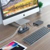 AUKEY CB-H19 7-Portos USB Hub, 4 USB 3.0 és 3 AiPower Töltőport, 36W Tápegységgel