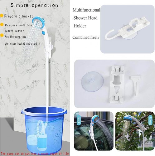 Laserbeak Hordozható Kempingzuhany LLT-ES01/02 