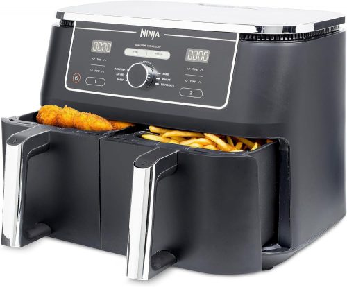 Ninja AF400EU Forró levegős sütő, 2470W, 9,5l, 6 program, fekete