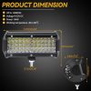 AUTOXBERT 7 colos 288 W LED munkalámpa, fehér