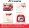 Sinocare Safe AQ Smart Vércukormérő Készlet 100 Tesztcsíkkal, 100 Lancettel, Pontos Eredmények, mg/dL