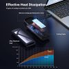 UGREEN 10Gbps M.2 NVMe SSD Ház, Szerszámmentes, USB C Külső Adapter