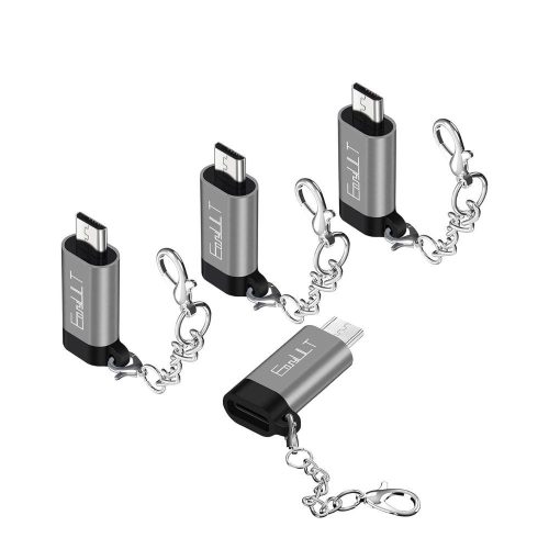 EasyULT USB-C Női-Micro USB Férfi Adapter (4 db) - Adatátviteli Támogatással