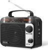Audiocrazy FM/AM/SW1-2 Hordozható Rádió 1000mAh Akkumulátorral