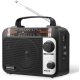 Audiocrazy FM/AM/SW1-2 Hordozható Rádió 1000mAh Akkumulátorral