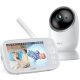 Dreo Babymonitor Kamera, 12 cm-es, 720p HD Videó, Osztott Képernyős Babamonitor Kamerával és Hanggal