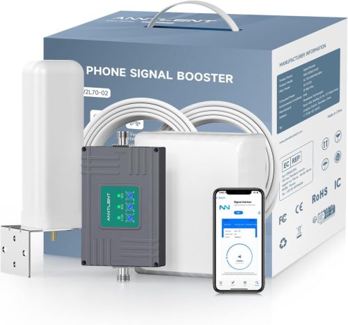 ANNTLENT Mobil Sávszélesség Erősítő 2G/3G/4G LTE - 70 dB, 460 m² Lefedettség
