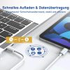 GAGBK 3 Darabos iPhone Gyors Töltő Készlet, 20W USB C Adapterekkel és USB C-C Kábellel