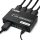 TCNEWCL 4K HDMI Splitter 1x4 - 4 Kimenet, 20 m-ig, HDMI 1.4, Fekete