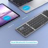 Seenda Összehajtható Bluetooth Billentyűzet Érintőpaddal Utazáshoz