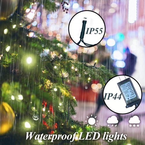 400 LED-es Karácsonyfa Fényfüzér Távirányítóval