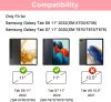 SOPPY Galaxy Tab S8/S7 Billentyűzetes Tok, Rózsaszín - QWERTY Kiosztás