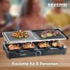 Severin Raclette Party Grill 8 Személyre