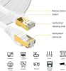 Cat8 Ethernet Kábel 0.5m (8 db) - 40 Gbit/s, 2000 MHz LAN Hálózati Kábel