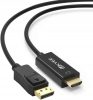 Displayport-HDMI Kábel 2db (1,8 méter)