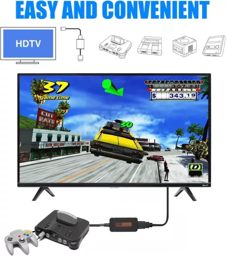 Yoxxzus HDMI Adapter N64/GameCube/SNES Konzolokhoz