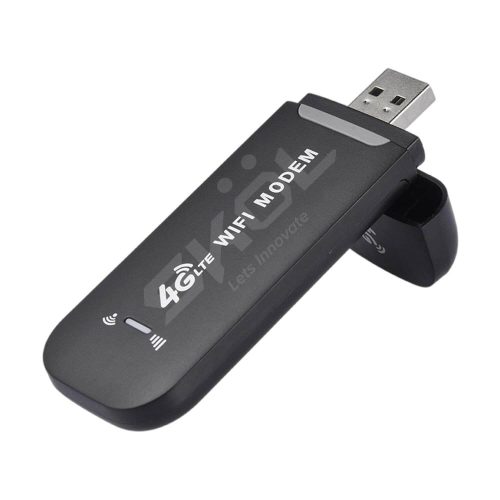SKOL 4G LTE Vezeték Nélküli USB Dongle Stick - Támogatja Az Összes SIM Kártyát, Akár 150Mbps Adatsebesség (Fekete)