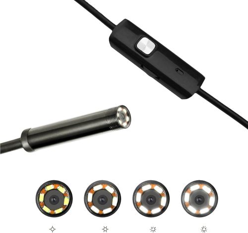  USB Endoszkóp 5m Vizsgáló Kamera Boreszkóp 6 LED-es Világítással