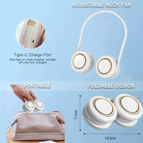 Mokeum Nyak Ventilátor 2023 Zöld