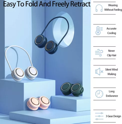 Mokeum Nyak Ventilátor 2023 Zöld