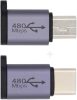 USB2.0 Mikro Female-Mini USB Type-C Male Átalakító