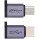 USB2.0 Mikro Female-Mini USB Type-C Male Átalakító