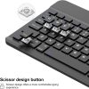 SENGBIRCH iPad 11. generációs billentyűzet tok 2025, 11 inch, fekete