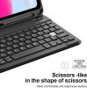 SENGBIRCH iPad 11. generációs billentyűzet tok 2025, 11 inch, fekete