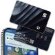 SEINXON Vezeték Nélküli Újratölthető IP68 Slim Bluetooth Tracker Apple Find My Alkalmazáshoz (Fekete)