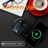 SEINXON Vezeték Nélküli Újratölthető IP68 Slim Bluetooth Tracker Apple Find My Alkalmazáshoz (Fekete)
