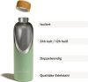 waterdrop® 1000 ml-es Acél Ivópalack, Szigetelt, Szivárgásmentes Termosz, 24 Óra Hideg, 12 Óra Forró