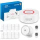 AGSHOME 14 Részes Intelligens Wi-Fi Otthoni Riasztórendszer Alexa Kompatibilis