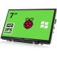 HAMTYSAN 7 hüvelykes hordozható HDMI monitor Raspberry Pi-hez, 800x480 IPS kijelző