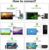 HAMTYSAN 7 hüvelykes hordozható HDMI monitor Raspberry Pi-hez, 800x480 IPS kijelző
