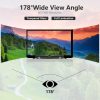 HAMTYSAN 7 hüvelykes hordozható HDMI monitor Raspberry Pi-hez, 800x480 IPS kijelző