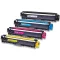 LeciRoba TN-241 TN-245 Toner Készlet, Brother DCP sorozat, HL sorozat, MFC sorozat Kompatibilis, 4 Darab (F, S, M, C), 2500 Oldal Fekete, 2200 Oldal Színes