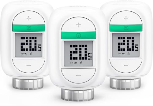 Winees Smart Radiátor Termosztát 3 darabos készlet, WLAN, App kompatibilis