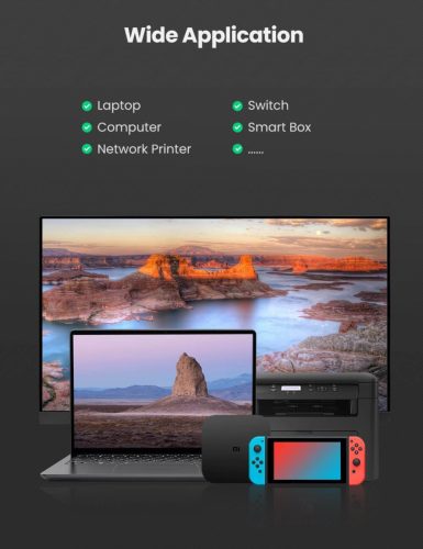 Ugreen Aluminum USB 3.0 Lan Ethernet Adapter