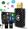 MSXTTLY SMT-AC01 2 az 1-ben Vezeték Nélküli CarPlay és Android Auto Adapter