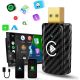MSXTTLY SMT-AC01 2 az 1-ben Vezeték Nélküli CarPlay és Android Auto Adapter