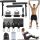 ALongSong Pilates Bot Készlet - 4 Ellenállási Szalaggal, 1.7 kg, Fekete, Teljes Test Edzésre