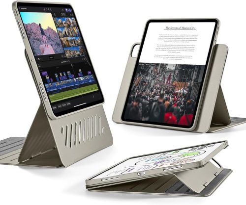 ESR iPad Pro 13 (2024) Rotációs Tok, Titanium
