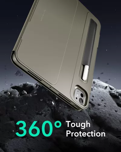 ESR iPad Pro 13 (2024) Forgatható Tok, Titanium