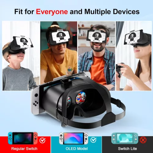 STARTRC GAMES VR Szemüveg Nintendo Switch-hez Állítható Lencsékkel